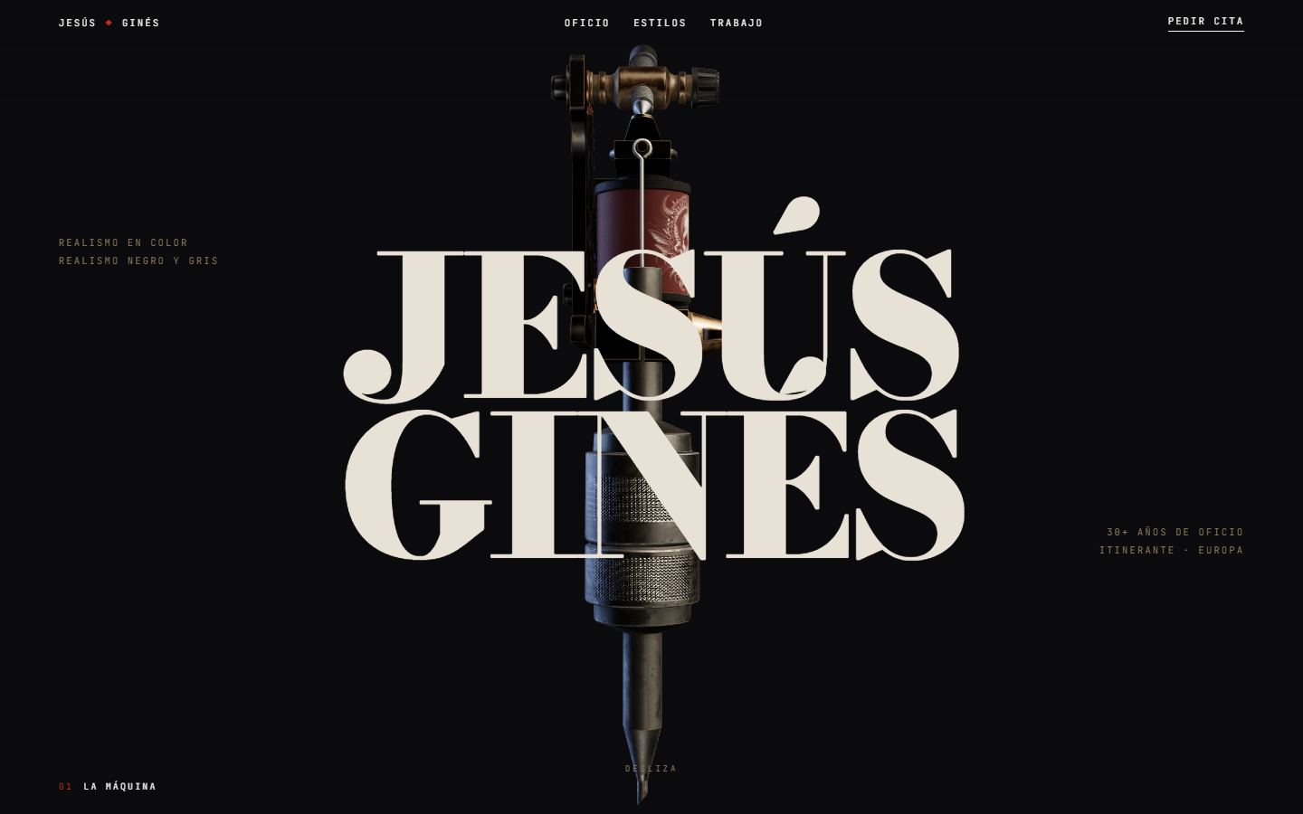 Web de Jesús Ginés